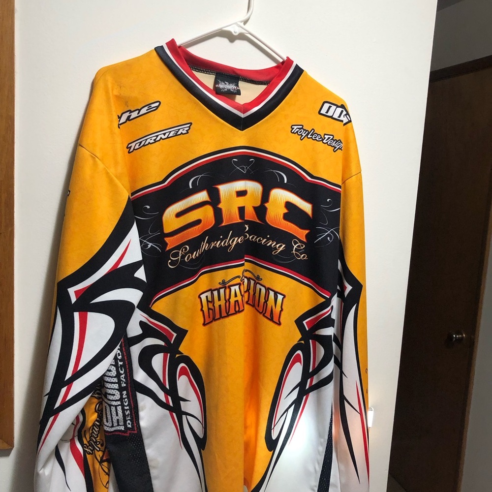 Men's Yellow Racing Jersey - Picture 9 of 16